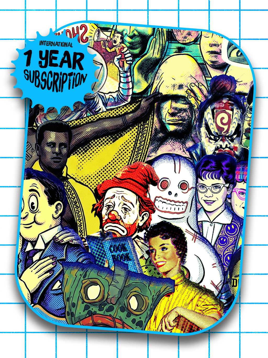 1 Year Mail Club | Print+Digital (INTERNATIONAL)